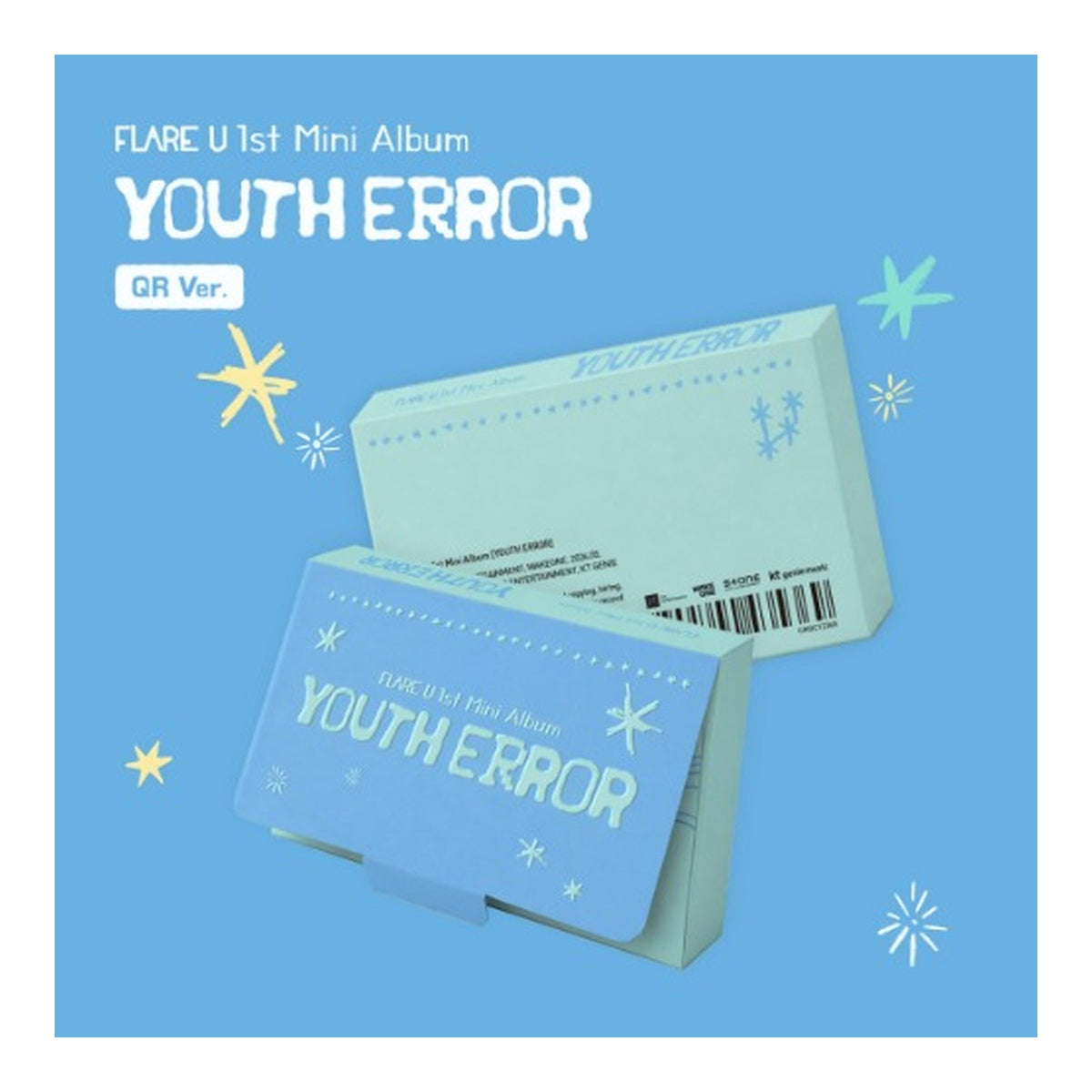 FLARE U 1st Mini Album [YOUTH ERROR] _ QR Ver. - image 1