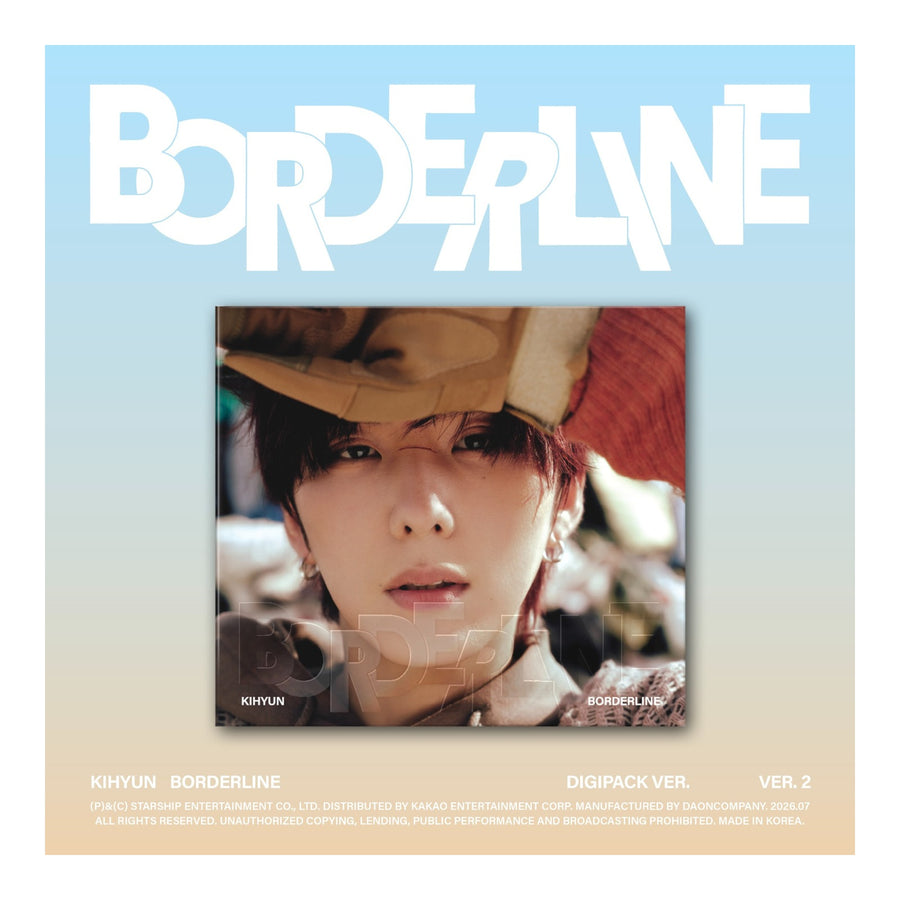 (DIGIPACK VER.2) KIHYUN EP BORDERLINE - image 1