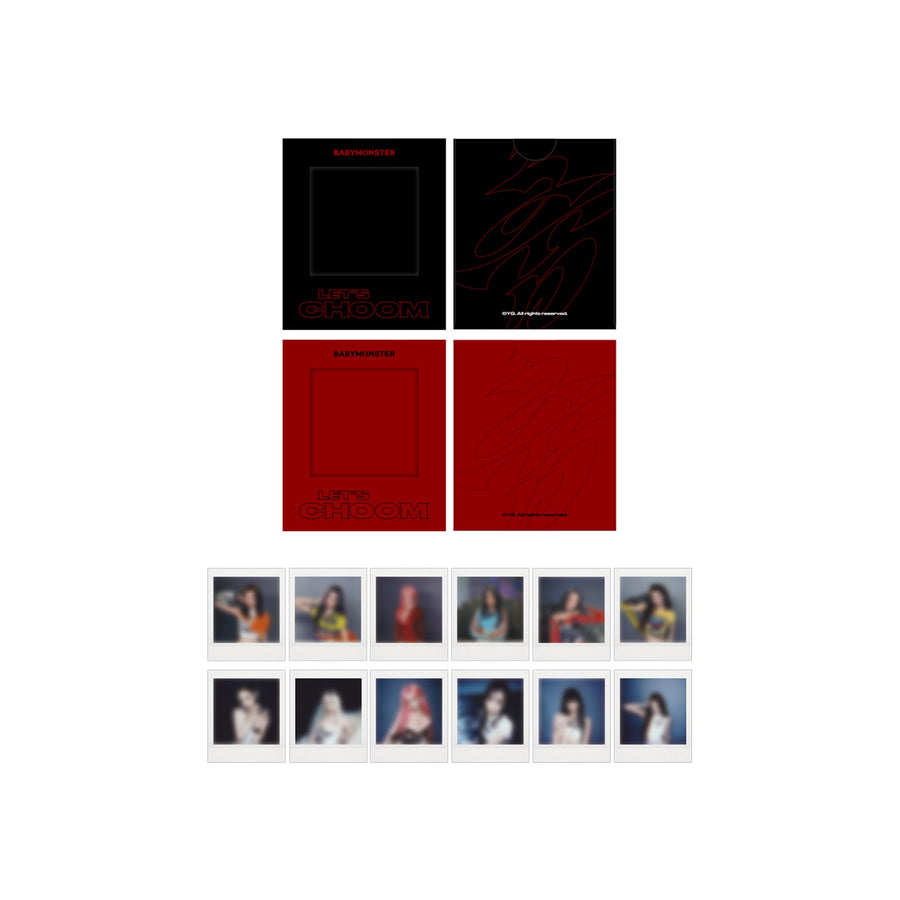[CHOOM] BABYMONSTER Instant Photo Package - image 1