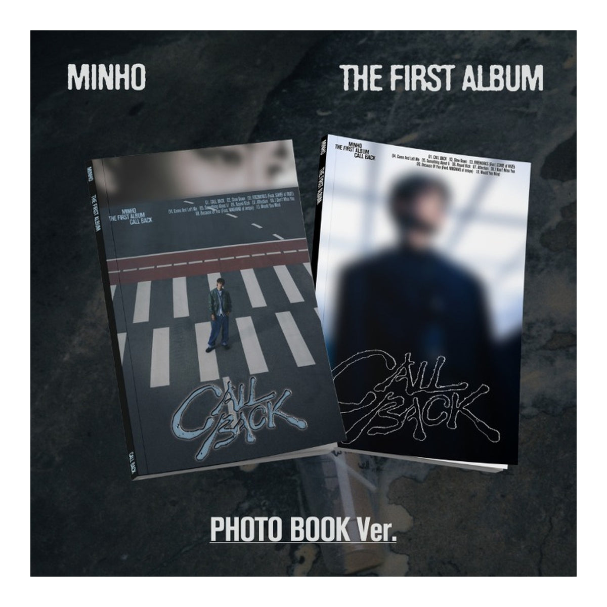 MINHO The 1st Album [CALL BACK] (Photo Book Ver.) (1 of 2 Covers, Not Selectable) - image 1