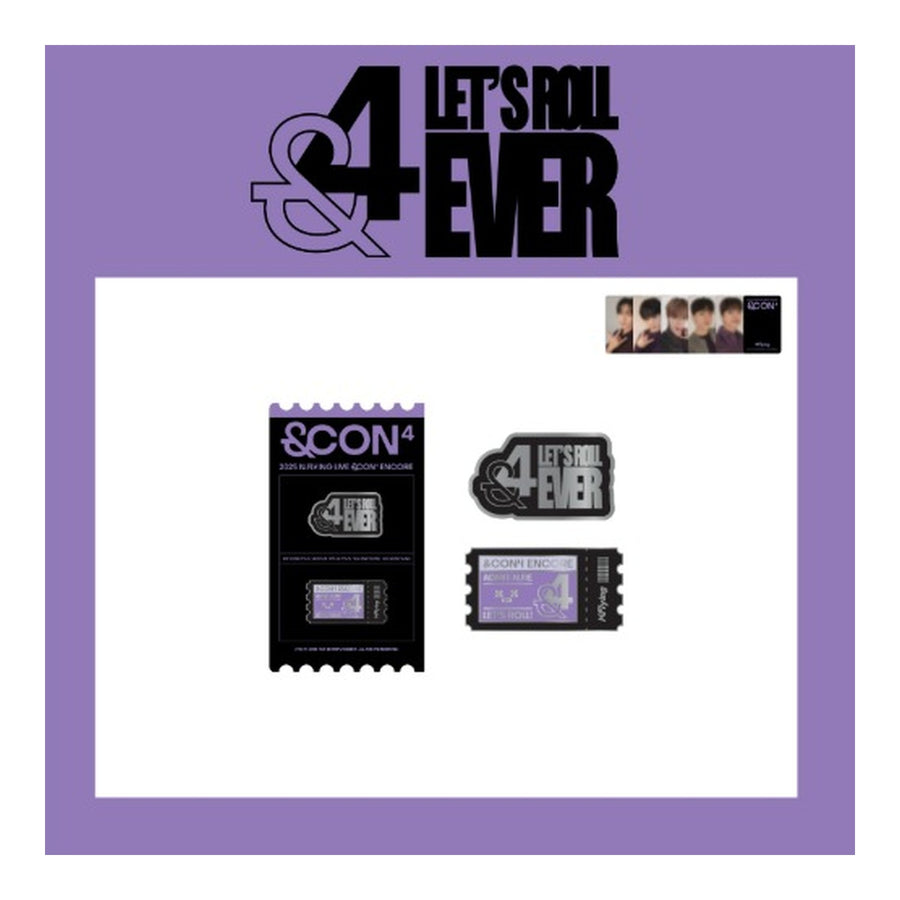 N.Flying '&CON4 ENCORE : Let’s Roll &4EVER' MD Metal Badge Set - image 1