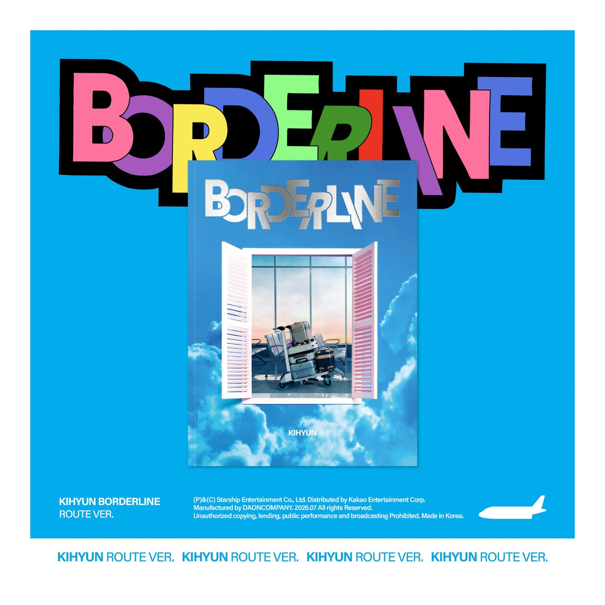 (ROUTE VER.) KIHYUN EP BORDERLINE - image 1