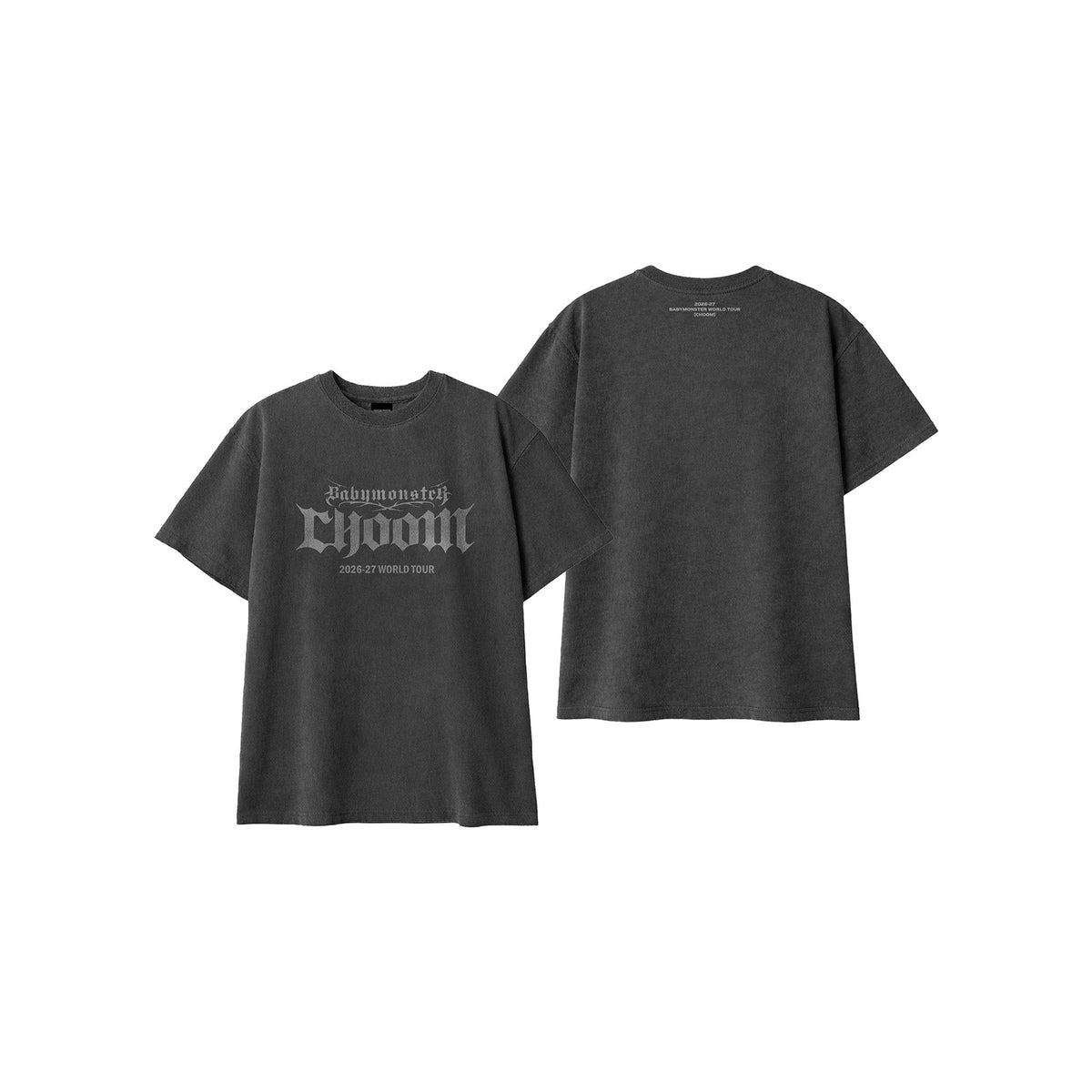 [CHOOMTOUR] BABYMONSTER PIGMENT T-SHIRT - image 1