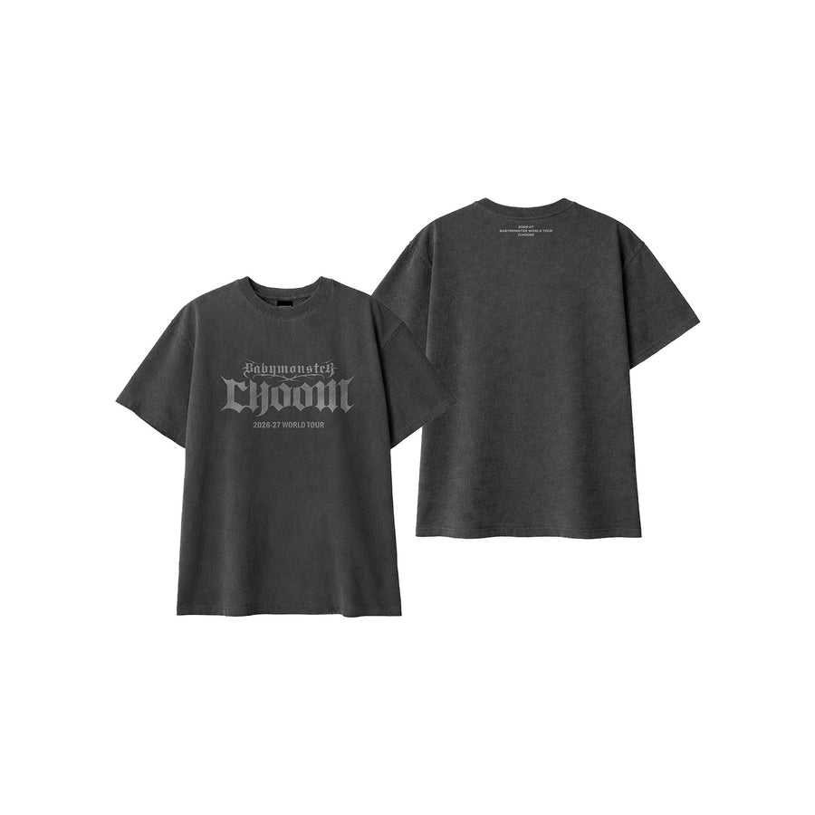 [CHOOMTOUR] BABYMONSTER PIGMENT T-SHIRT - image 1