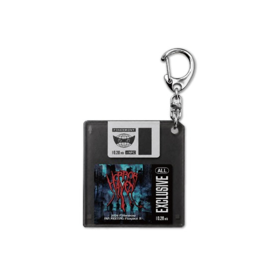 P1Harmony FAN MEETING [P1uspace H:Horror Haven] ARCHIVE DISK KEYRING - image 1