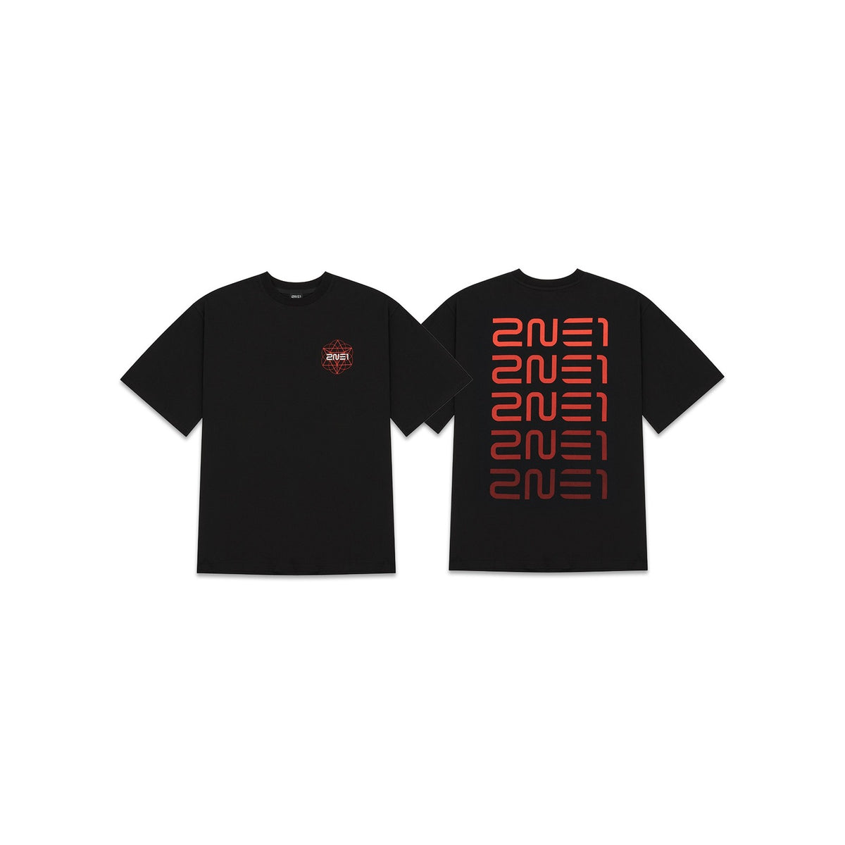 [WELCOMEBACK] 2NE1 LOGO T-SHIRT_BLACK - image 1