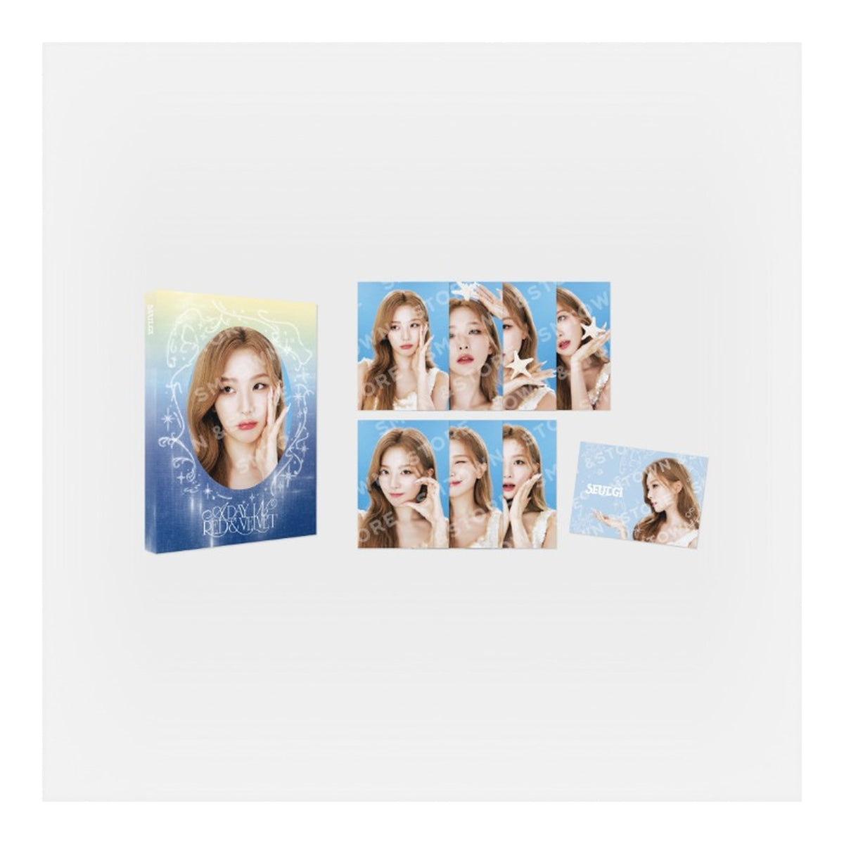 2026 Red Velvet FAN-CON : A Day in Red & Velvet POSTCARD SET - image 1
