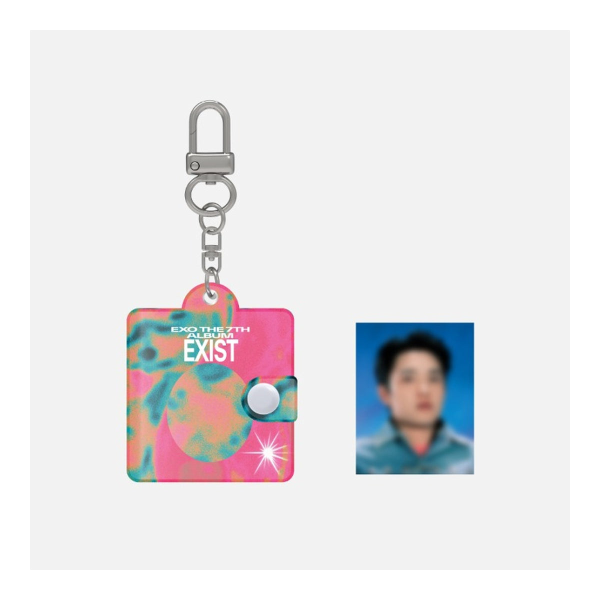 EXO ID PHOTO COLLECT BOOK KEY RING - EXIST - image 1