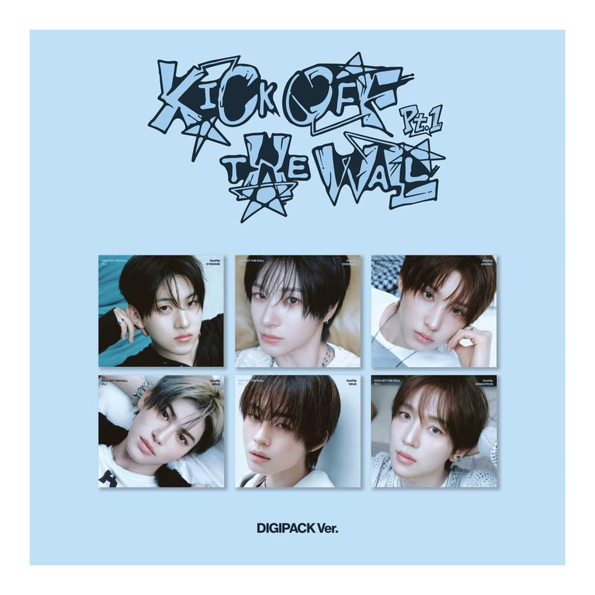 KickFlip The 5th Mini Album 'KICK OFF THE WALL Pt. 1 (DIGIPACK Ver.) - image 1