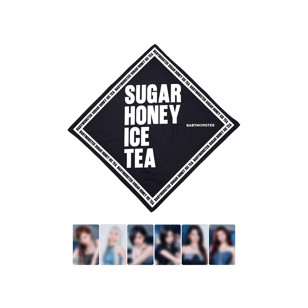 [SUGARHONEY] BABYMONSTER Bandana - image 1
