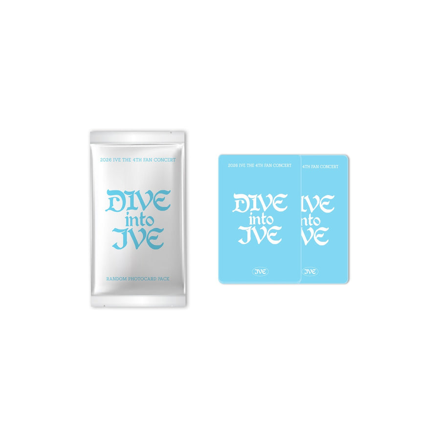 IVE THE 4TH FAN CONCERT [DIVE into IVE] - Random Photocard Pack - image 1