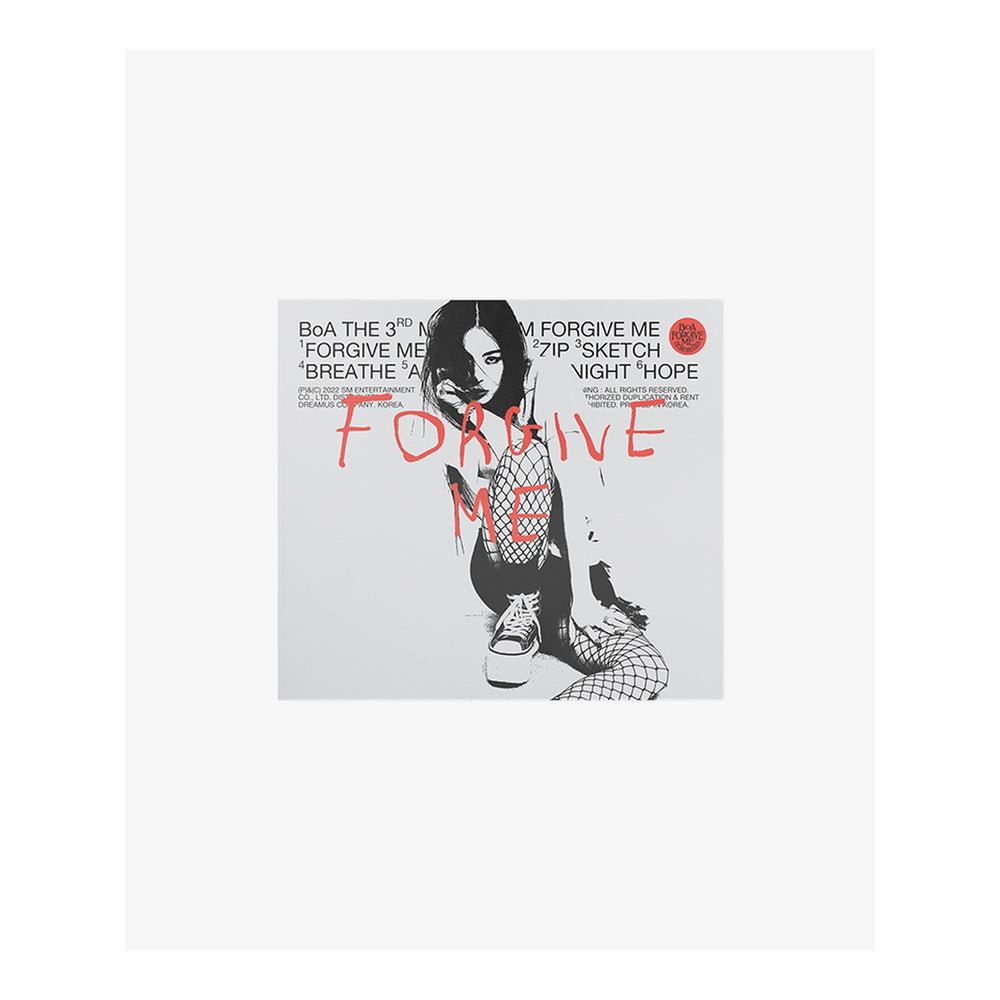 BoA 3rd Mini Album 'Forgive Me' (Digipack Ver.) - image 1