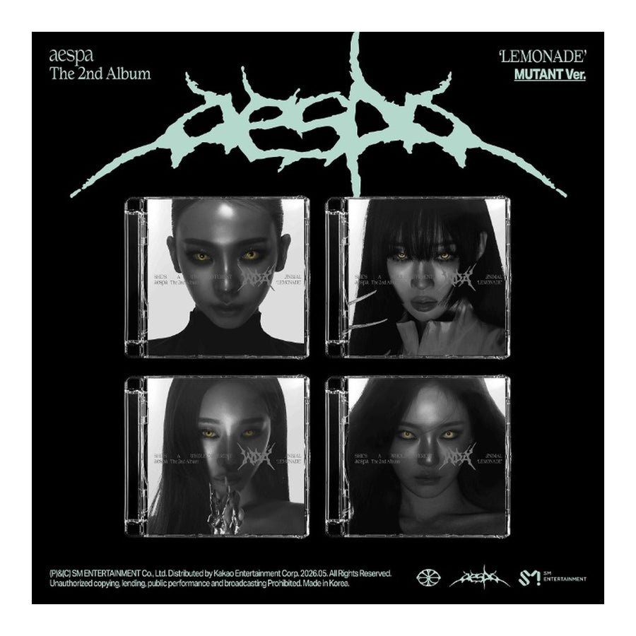aespa The 2nd Album [LEMONADE] (MUTANT Ver.) (1 of 4 Covers, Not Selectable) - image 1