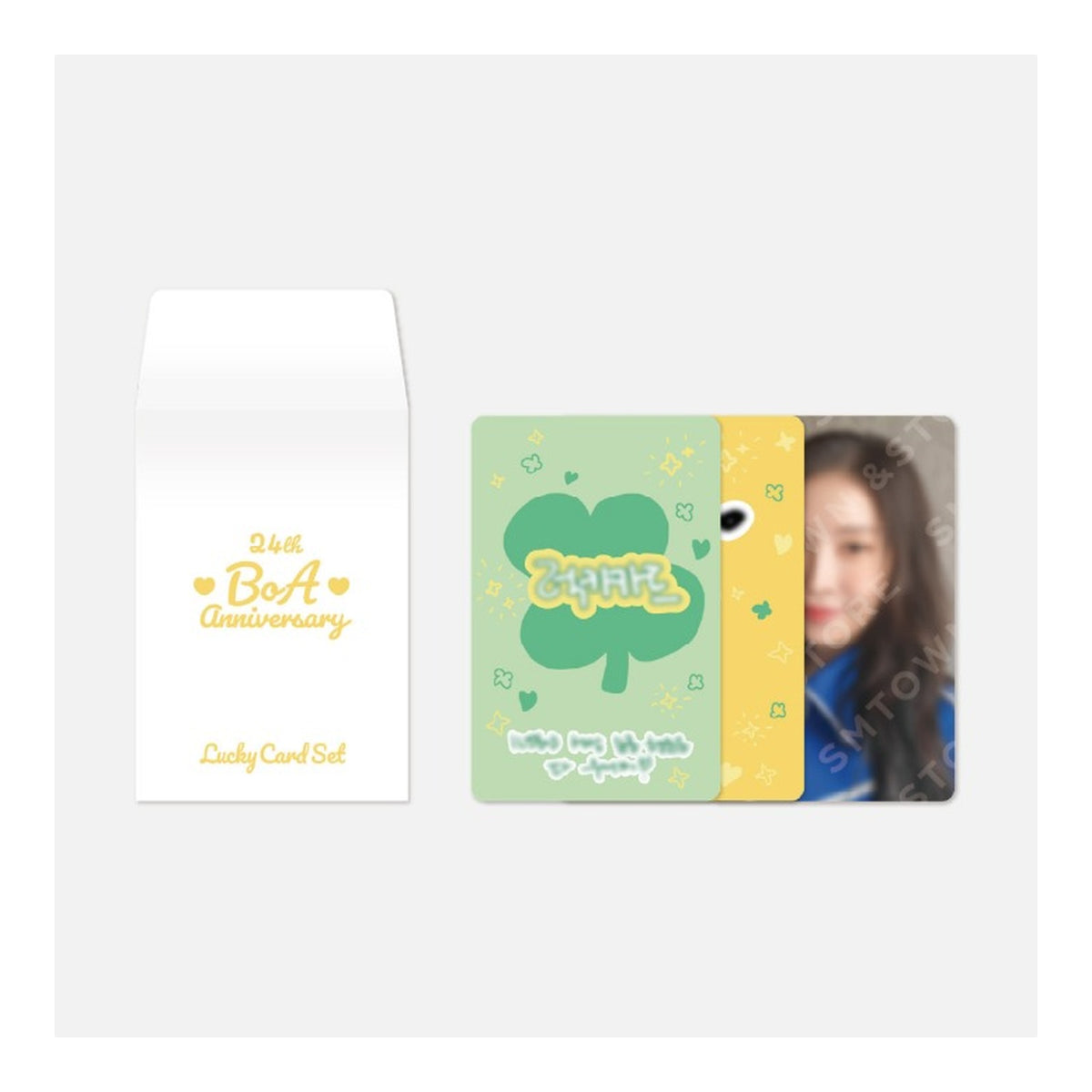 BoA 24TH ANNIVERSARY LUCKY CARD SET - image 1