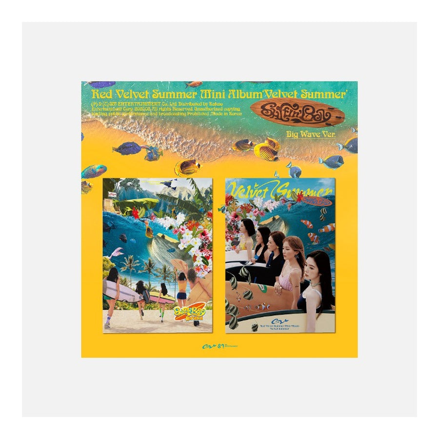 Red Velvet Summer Mini Album [Velvet Summer] (Big Wave Ver.) (1 of 2 Covers, Not Selectable) - image 1