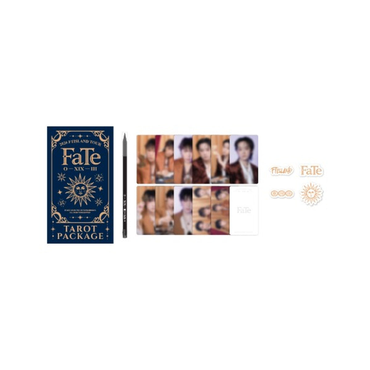 FTISLAND 2026 TOUR 0 — XIX — III 'FaTe' in SEOUL MD Tarot Package - image 1