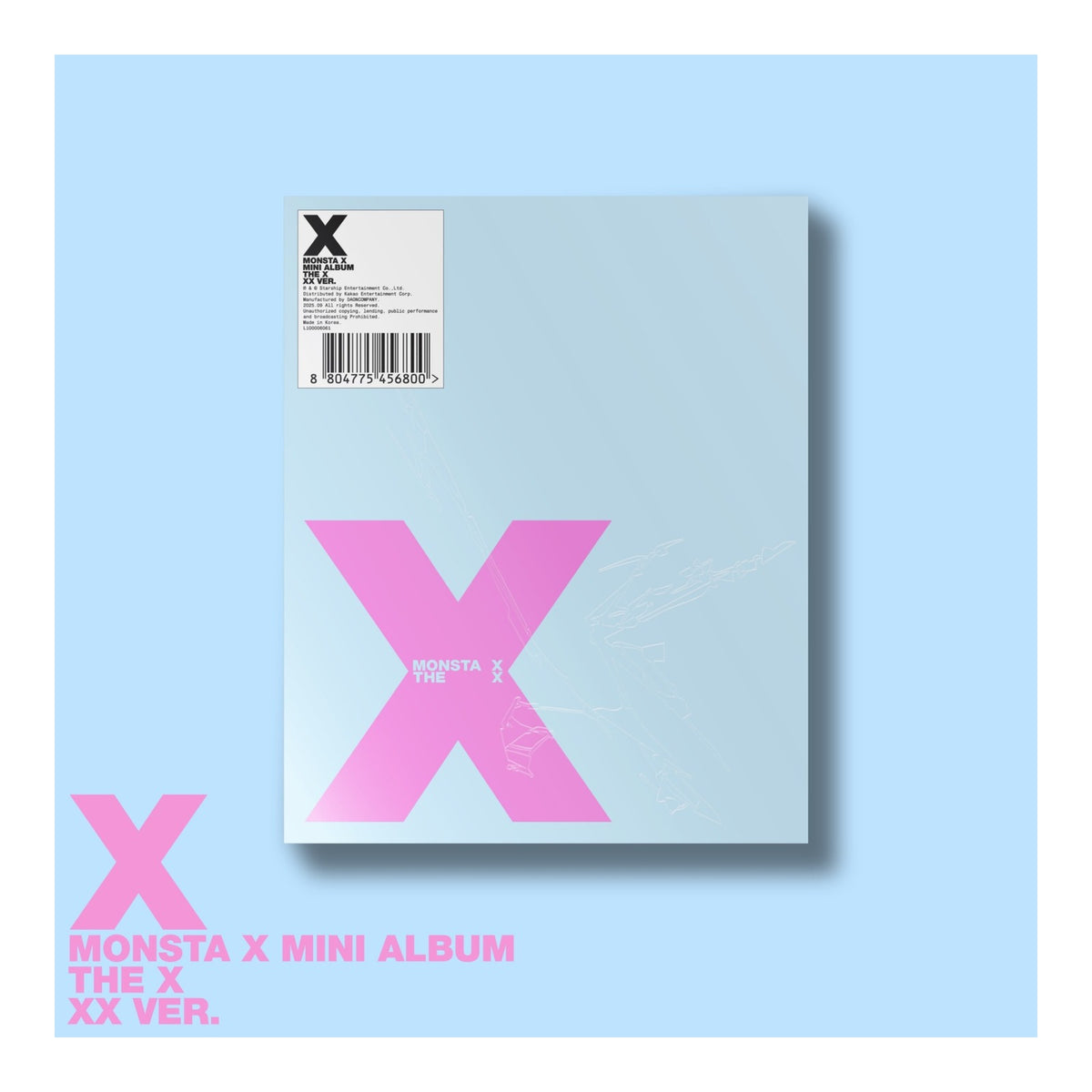 (XX VER.) MONSTA X MINI ALBUM THE X - image 1