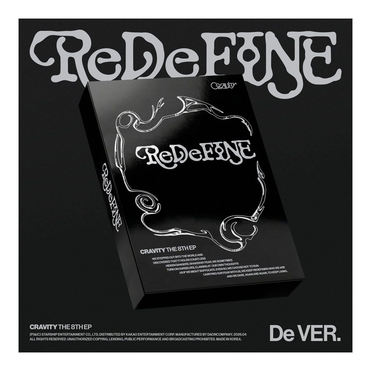(De VER.) CRAVITY THE 8TH EP ReDeFINE - image 1