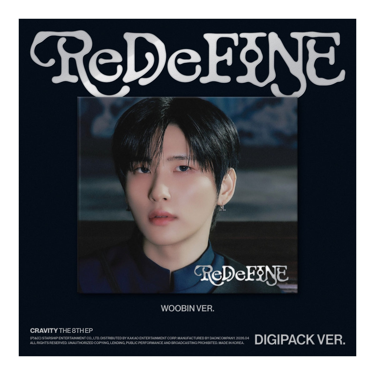 (DIGIPACK / WOOBIN) CRAVITY THE 8TH EP ReDeFINE - image 1