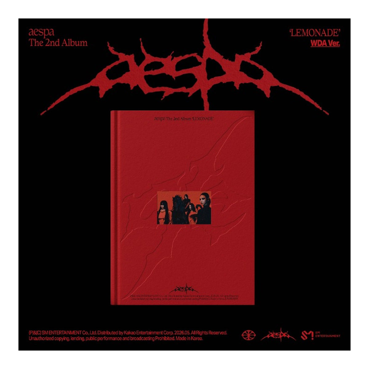 aespa The 2nd Album [LEMONADE] (WDA Ver.) - image 1