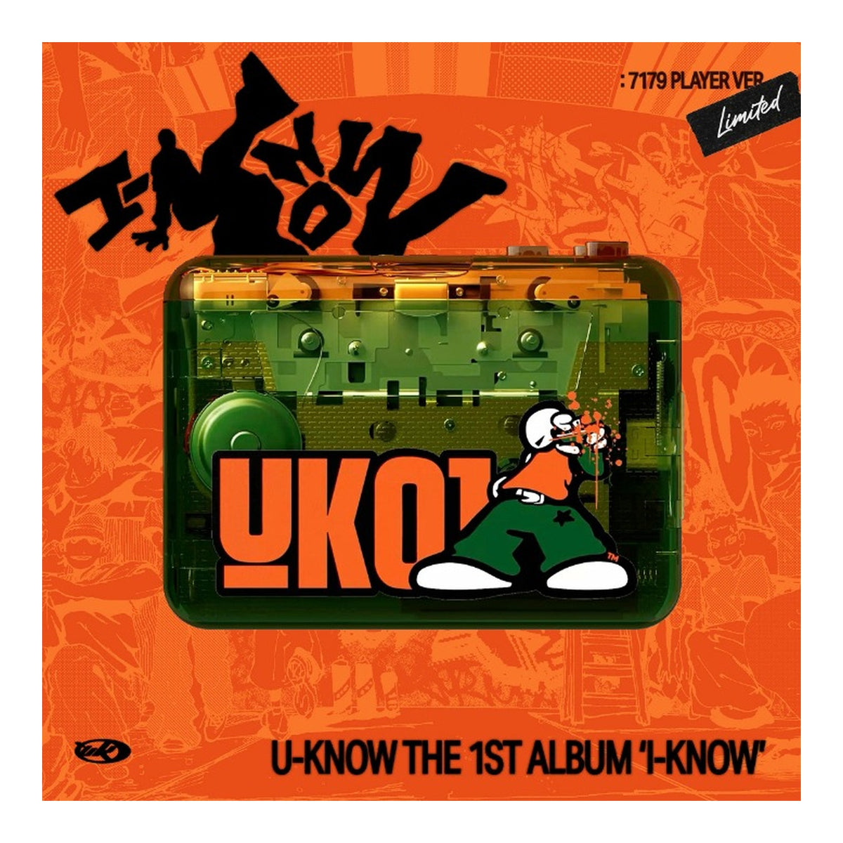 U-KNOW The 1st Album [I-KNOW] (7179 PLAYER Ver.)(Limited) - image 1