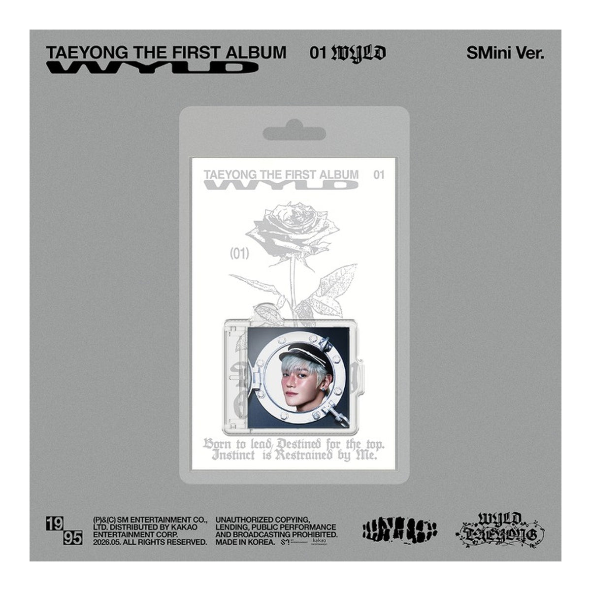 TAEYONG The 1st Album [WYLD] (SMini Ver.)(SMART ALBUM) - image 1