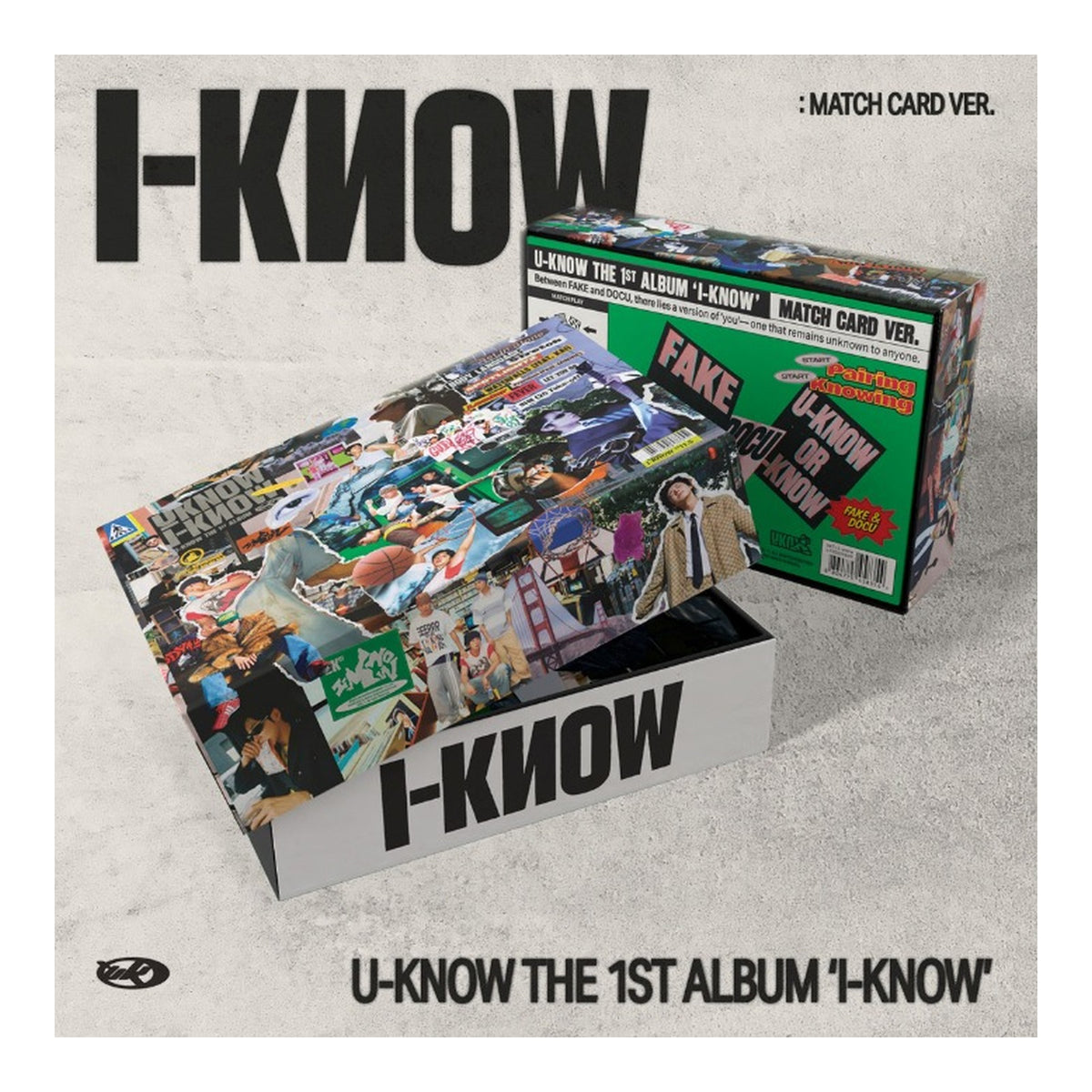 U-KNOW The 1st Album [I-KNOW] (Match Card Ver.) (SMART ALBUM) - image 1