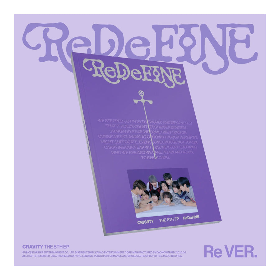 (Re VER.) CRAVITY THE 8TH EP ReDeFINE - image 1