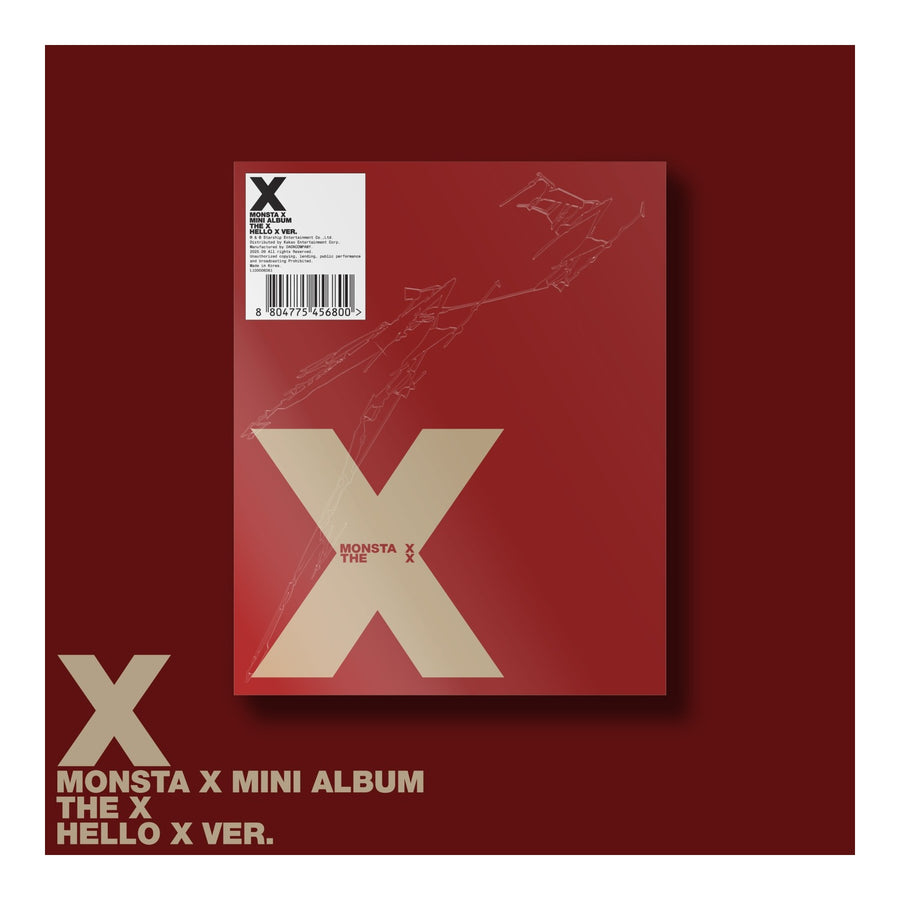 MONSTA X MINI ALBUM THE X (HELLO X VER.) - image 1