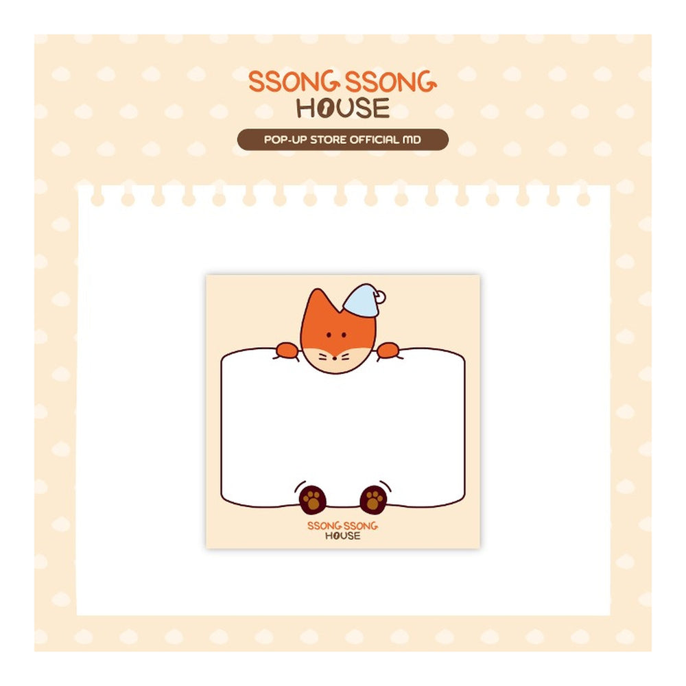[INSEONG] SSONG-SSONG HOUSE Memo Pad - image 1