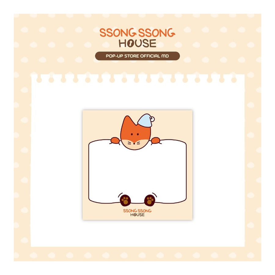 [INSEONG] SSONG-SSONG HOUSE Memo Pad - image 1