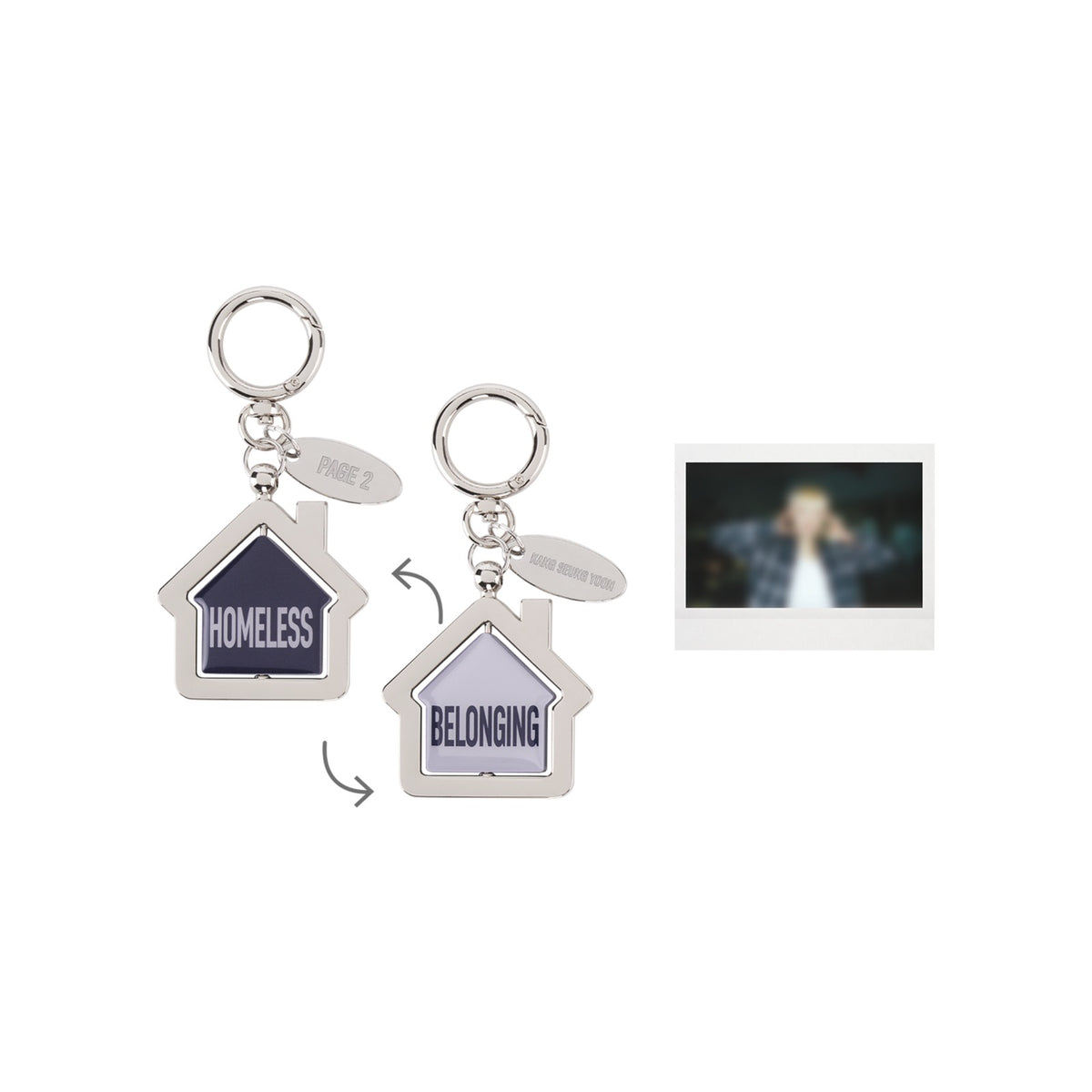 [PAGE2] KANG SEUNG YOON SPINNING KEYRING - image 1