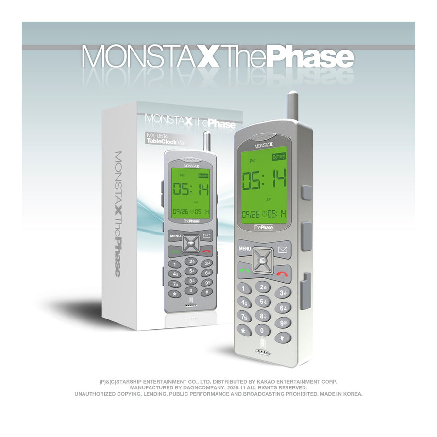 (MX-0514 Table Clock ver.) MONSTA X EP The Phase - image 1