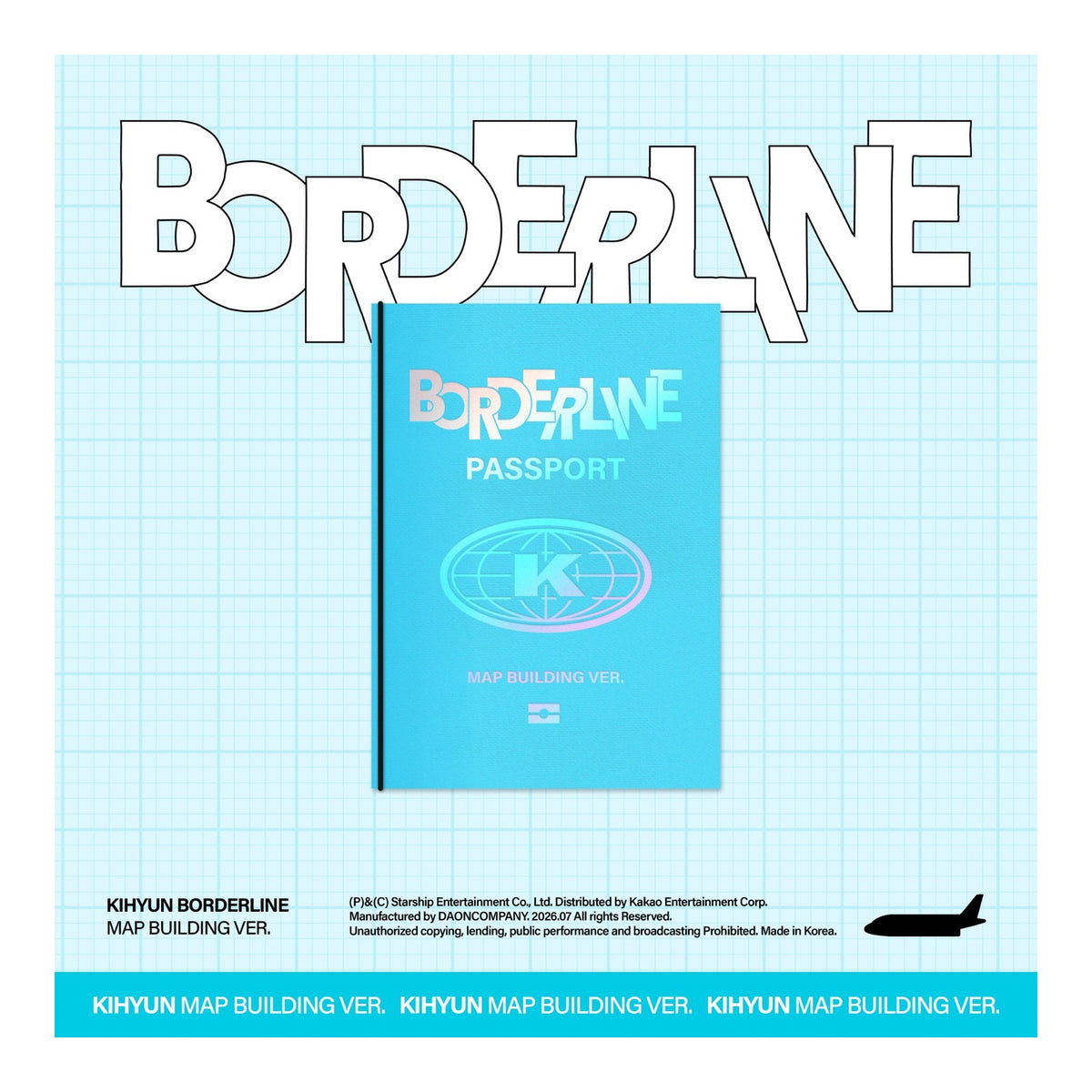 (MAP BUILDING VER.) KIHYUN EP BORDERLINE - image 1