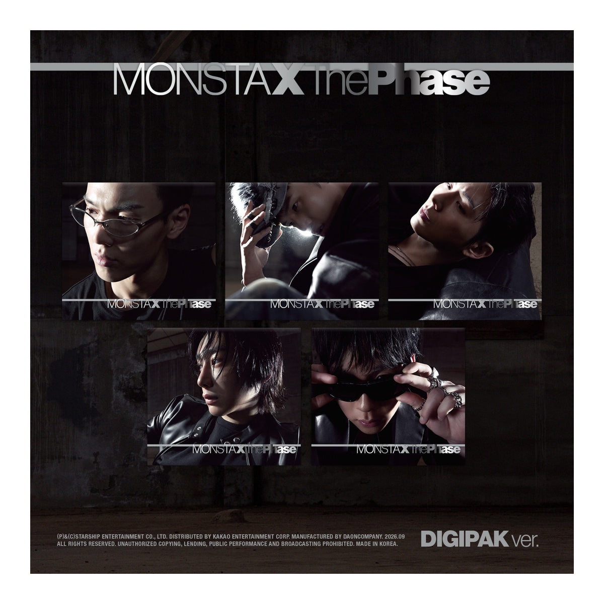 (DIGIPAK SET) MONSTA X EP The Phase - image 1