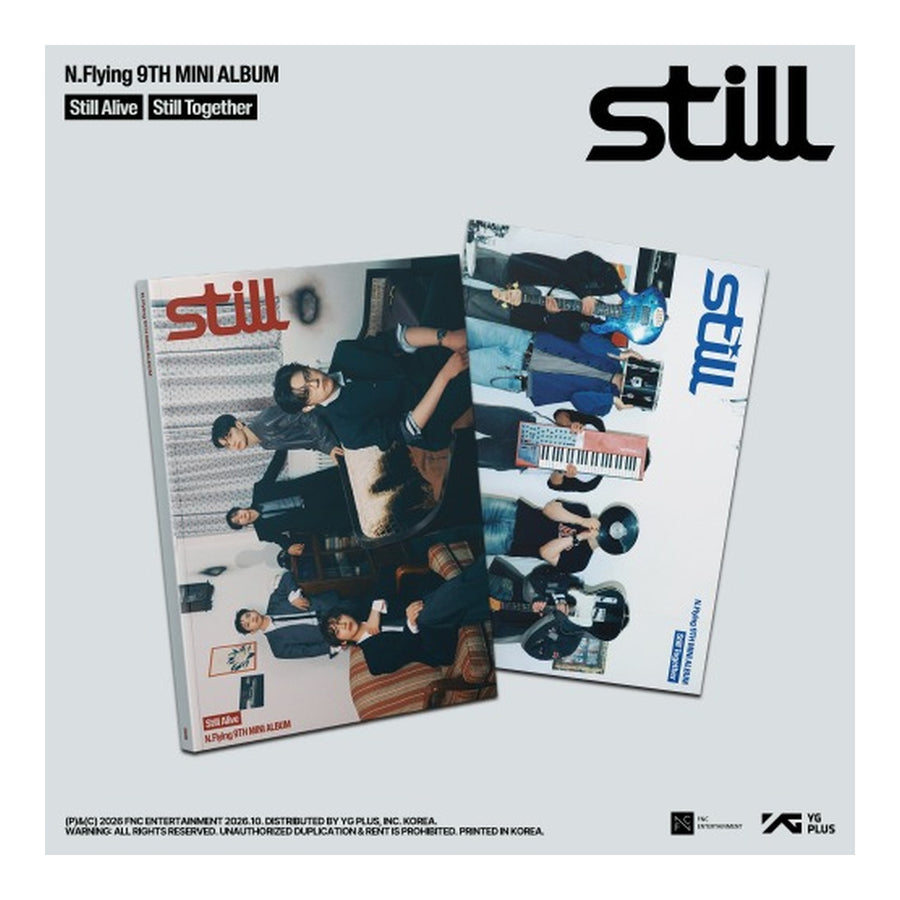 N.Flying 9th Mini Album [Still] - Still Alive Ver. / Still Together Ver. (SET) - image 1