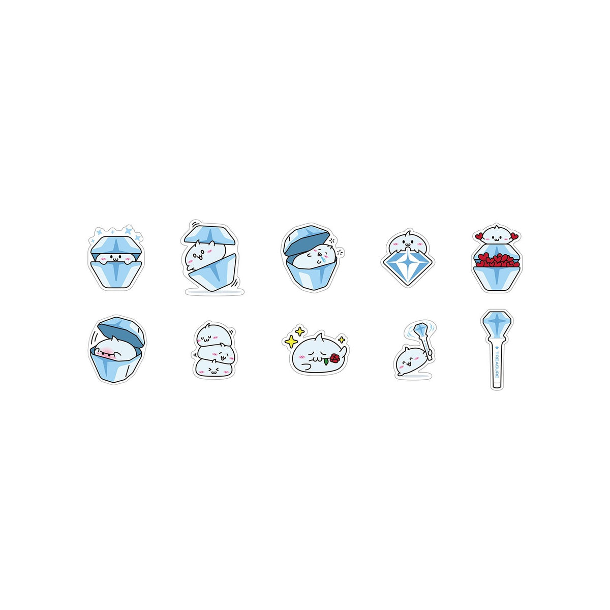 [TEUYA] TREASURE Sticker Pack - image 1