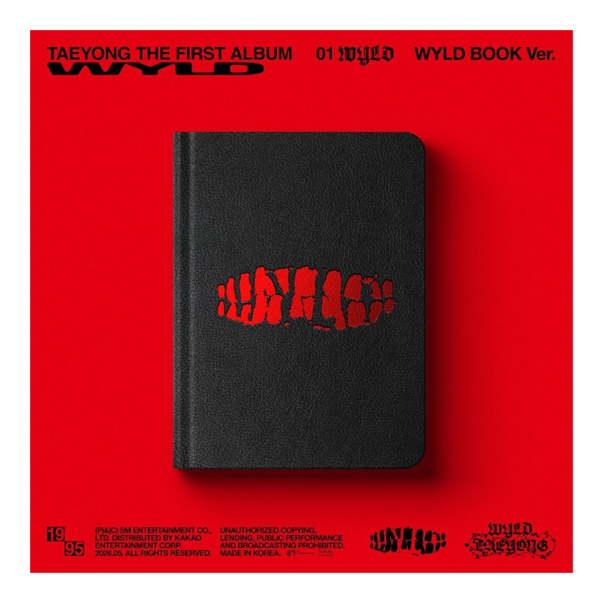 TAEYONG The 1st Album [WYLD] (WYLD BOOK Ver.) - image 1
