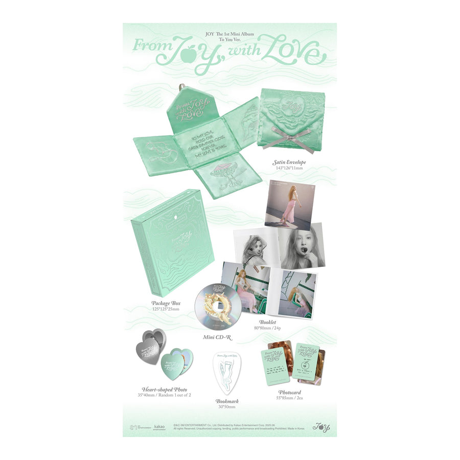 JOY The 1st Mini Album [From JOY, with Love] (To You Ver.) - image 1