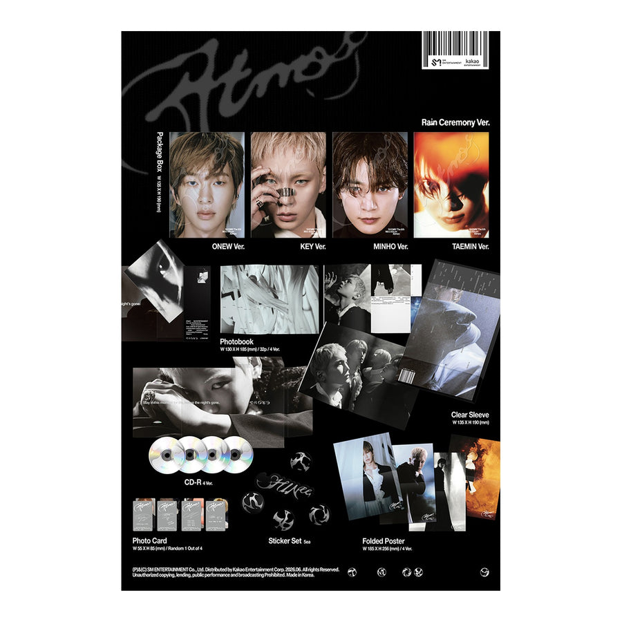 SHINee The 6th Mini Album [Atmos] (RaIn Ceremony Ver.)(TAEMIN) - image 1