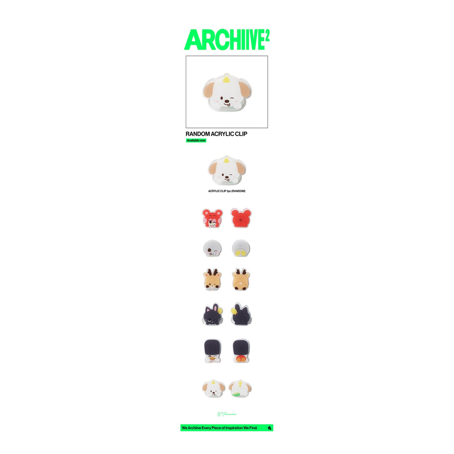 2026 RIIZE POP-UP [ARCHIIVE2] RANDOM ACRYLIC CLIP - image 1