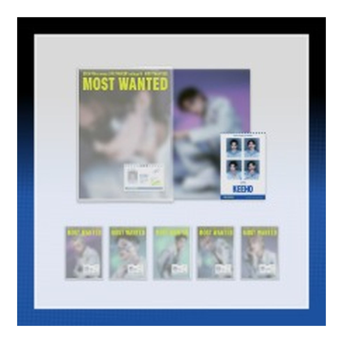 P1Harmony [P1ustage H : MOST WANTED] Official Merchandise L Holder Photo Set - image 2