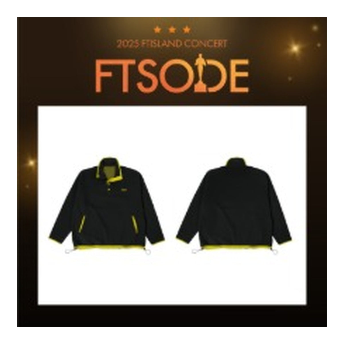 2025 FTISLAND CONCERT 'FTSODE' MD - HALF ZIP FLEECE PULLOVER - image 2