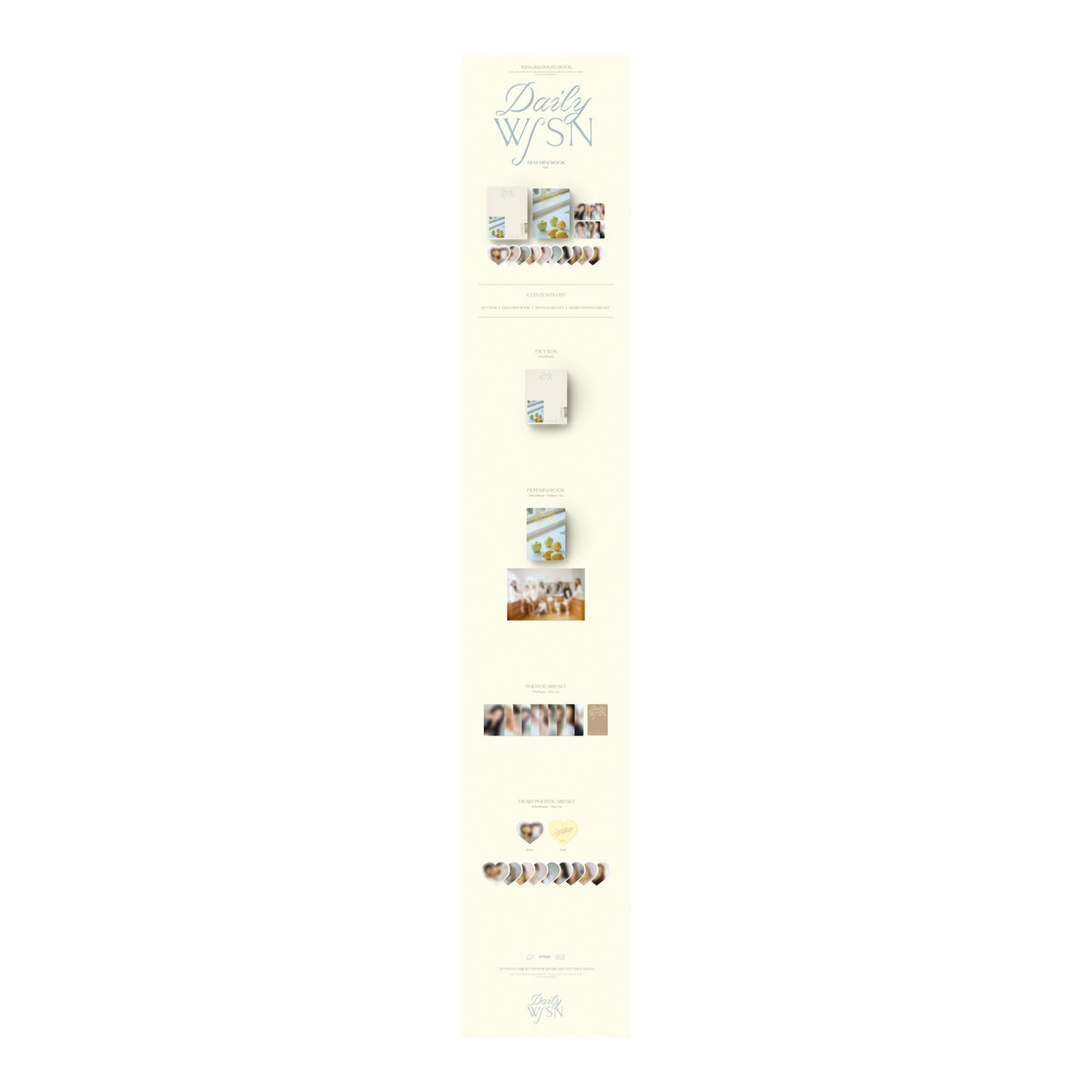 WJSN 2022 PHOTO BOOK Daily WJSN - FILM MINI BOOK VER. - image 2