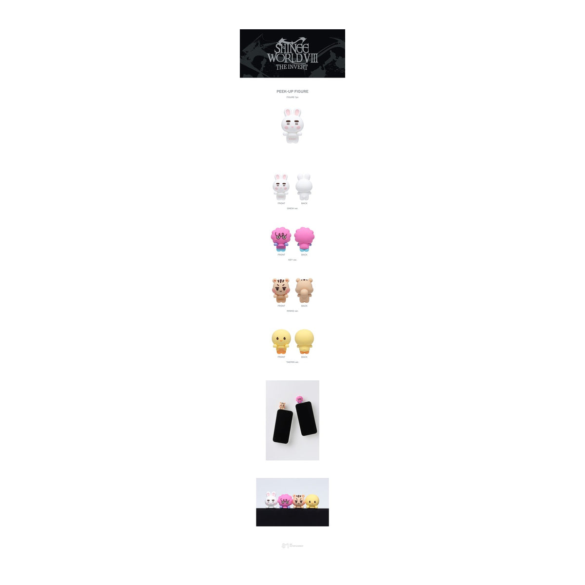 2026 SHINee WORLD VIII : [THE INVERT] PEEK-UP FIGURE - image 2