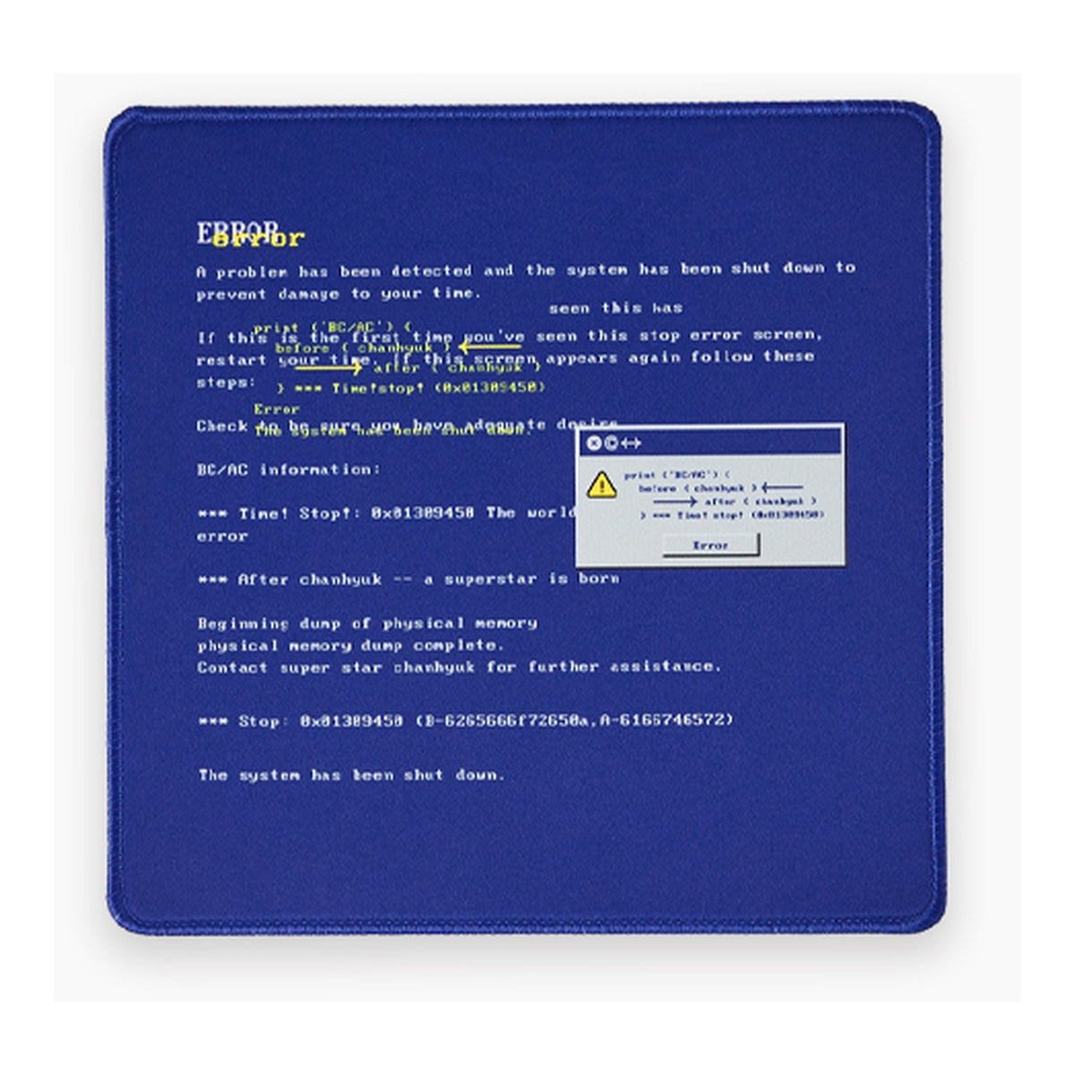 [ERROR] LEE CHANHYUK Mouse Pad - image 2