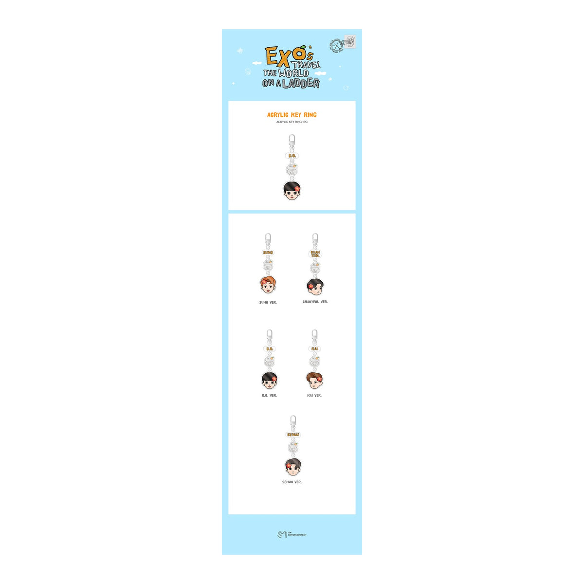 EXO ACRYLIC KEY RING - image 2