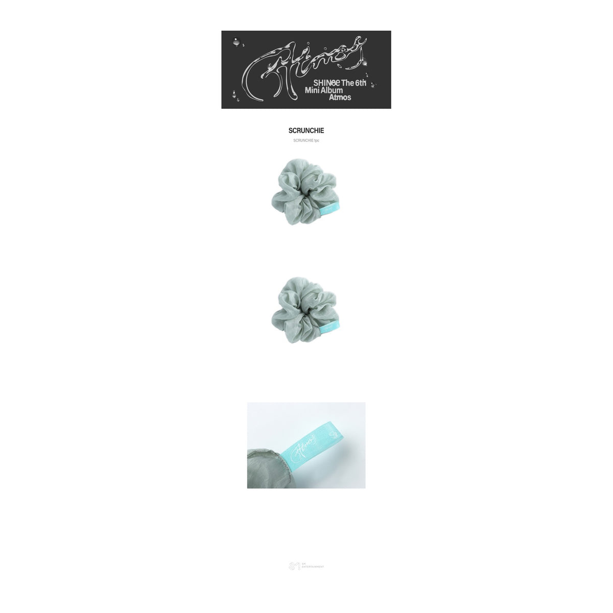 2026 SHINee 6th Mini Album [Atmos] POP-UP Hair Scrunchie - image 2