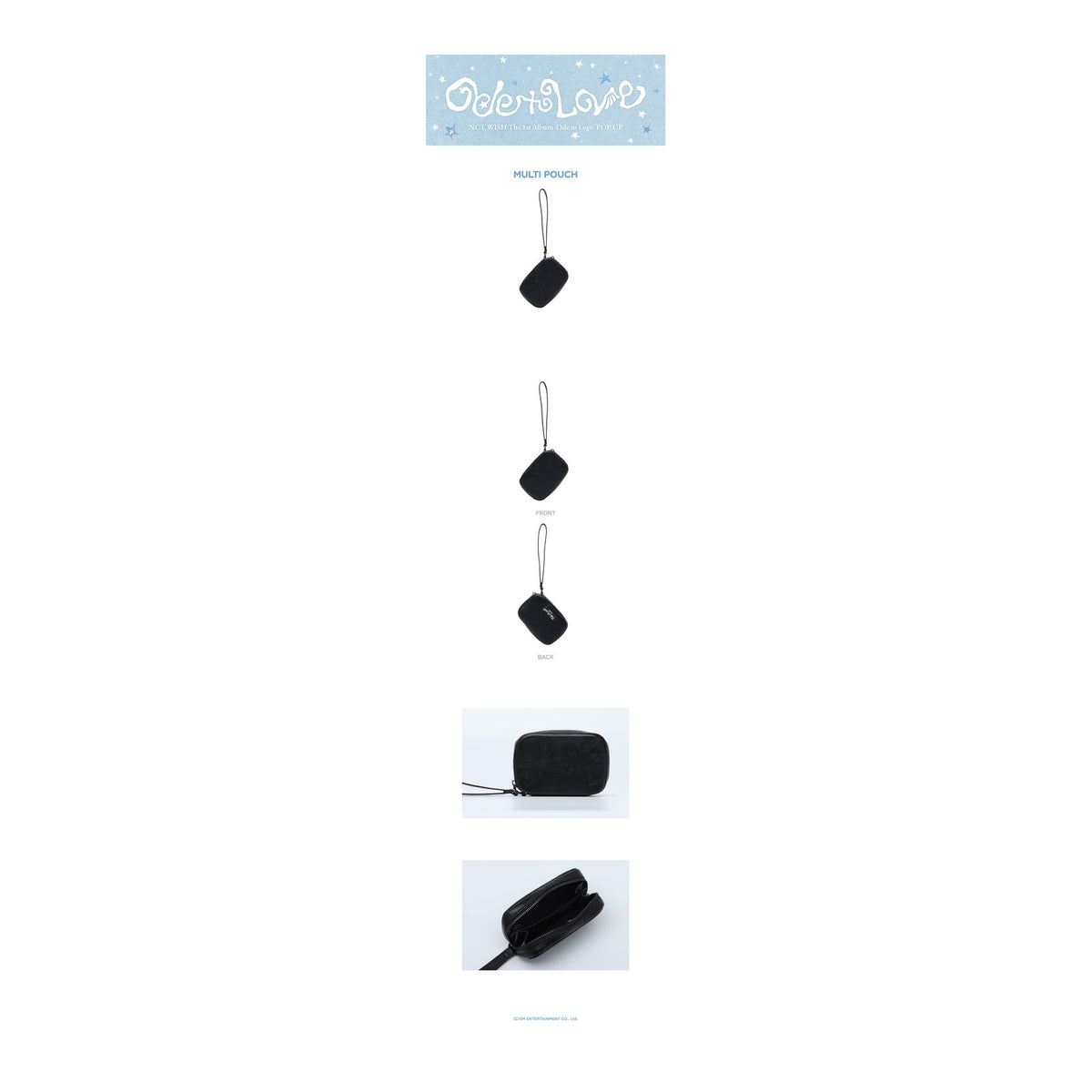 2026 NCT WISH 'Ode to Love' POP-UP MULTI POUCH - image 2