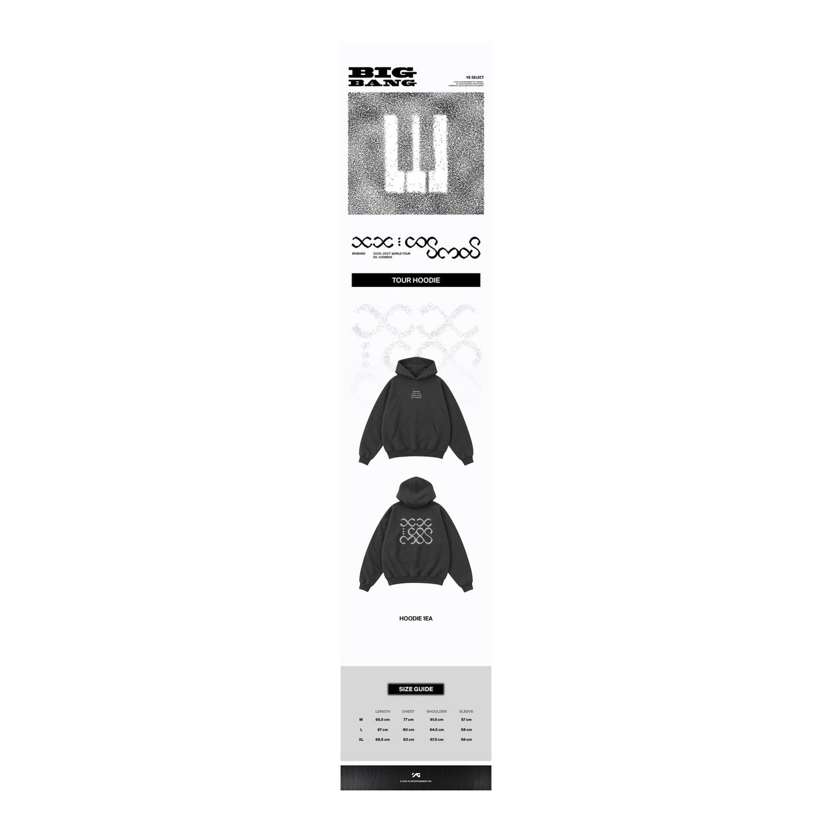 [COSMOS] BIGBANG TOUR HOODIE - image 3